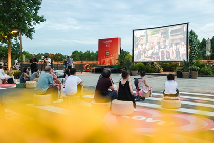 上海國際電影節(jié)露天放映。主辦方供圖