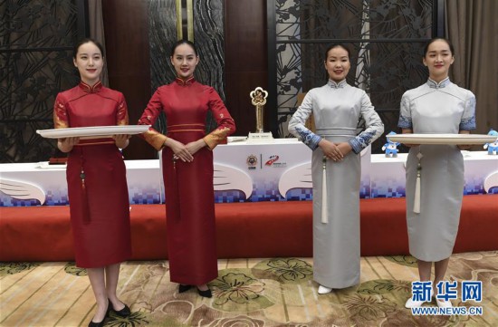 （軍運(yùn)會）（8）第七屆世界軍人運(yùn)動會獎牌獎杯正式亮相